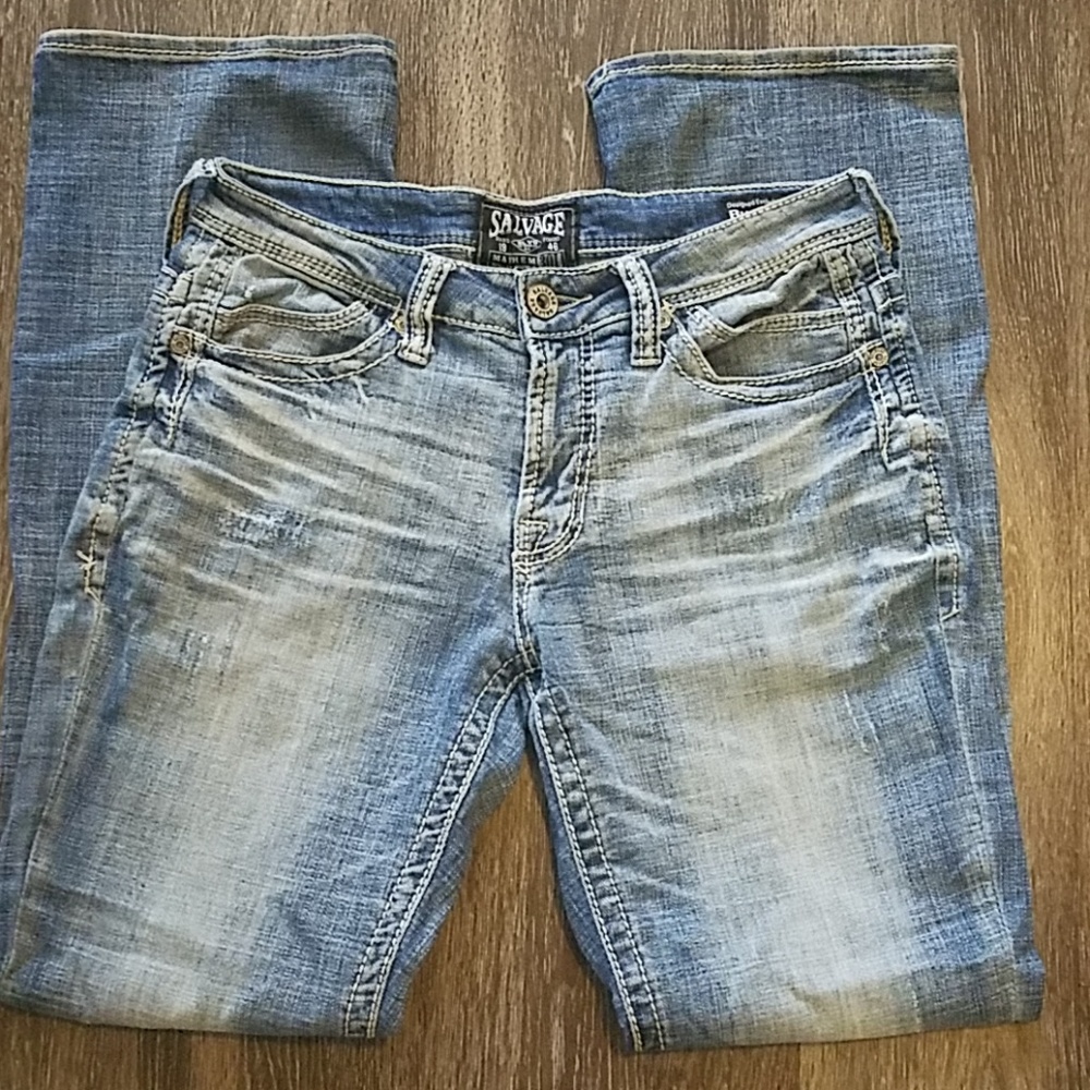 Buckle Salvage Jeans Regular Bootcut